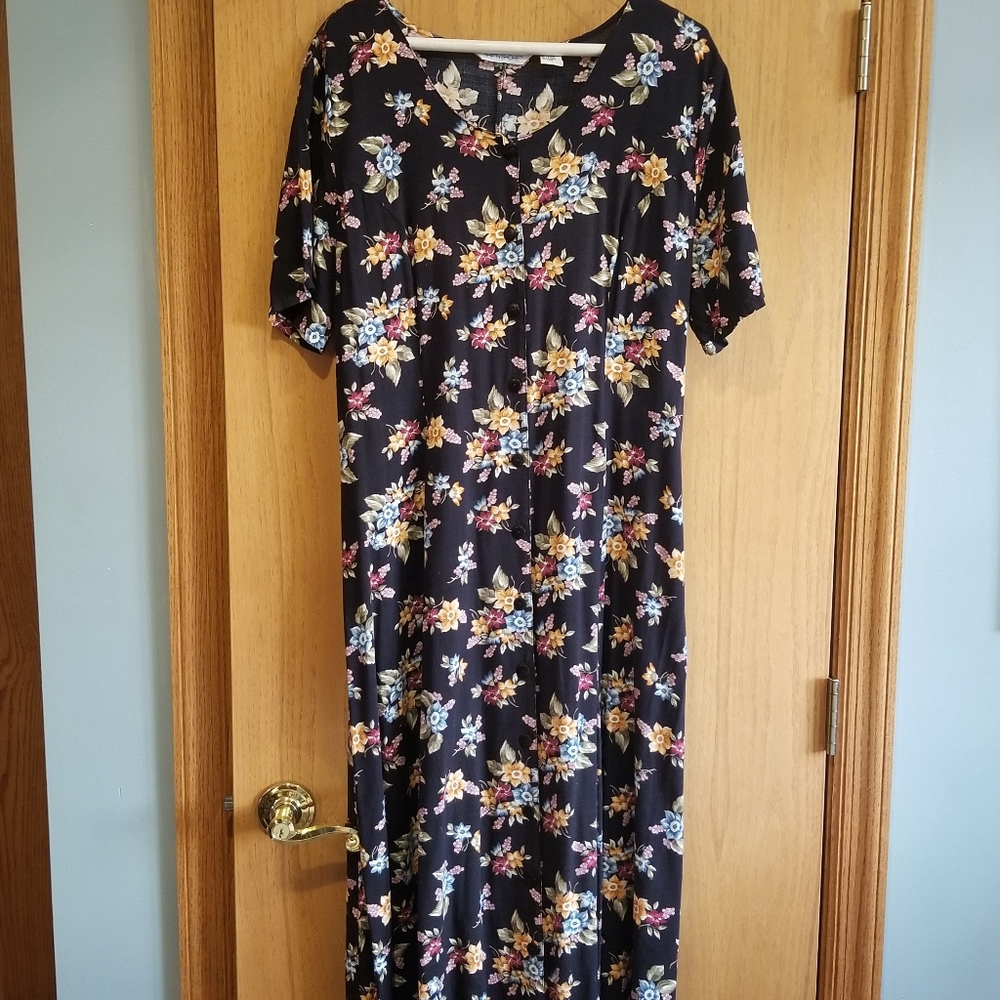 Ship n' Shore Vintage Floral Dress